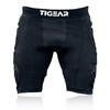 TIGEAR Defender Pro Football Goalkeeper Slider Shorts, White