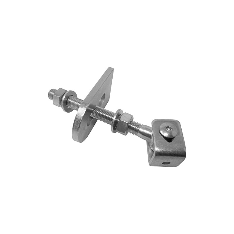 SO-TOOLS® Gate Hinge M16 U Long with Weld-On Tab, Galvanised,