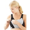 Full Figure Plus Size Custom Control Sports Bra Wirefree #1166