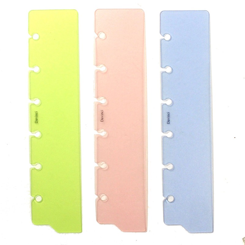 Raymay Fujii DPR4400 Da Vinci Notebook Refill Color Bookmark, 3