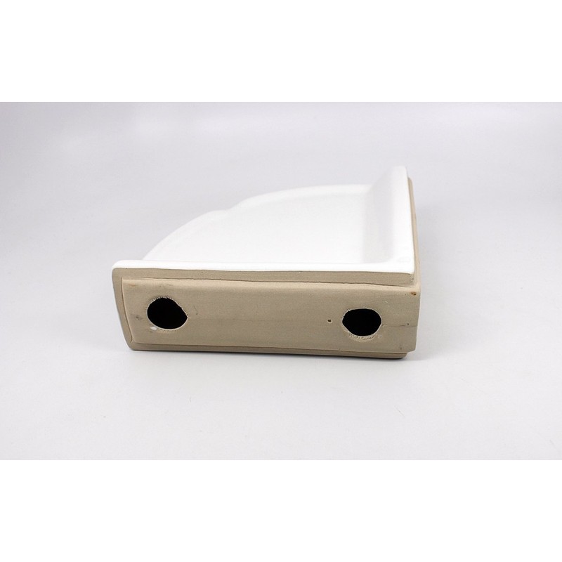 Squarefeet Depot BA780 DALTILE Corner Shower Shelf Wall Accessory White