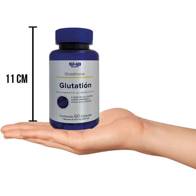 Glutatión | 5H8 Nutrition | Suplemento Alimenticio a Base de