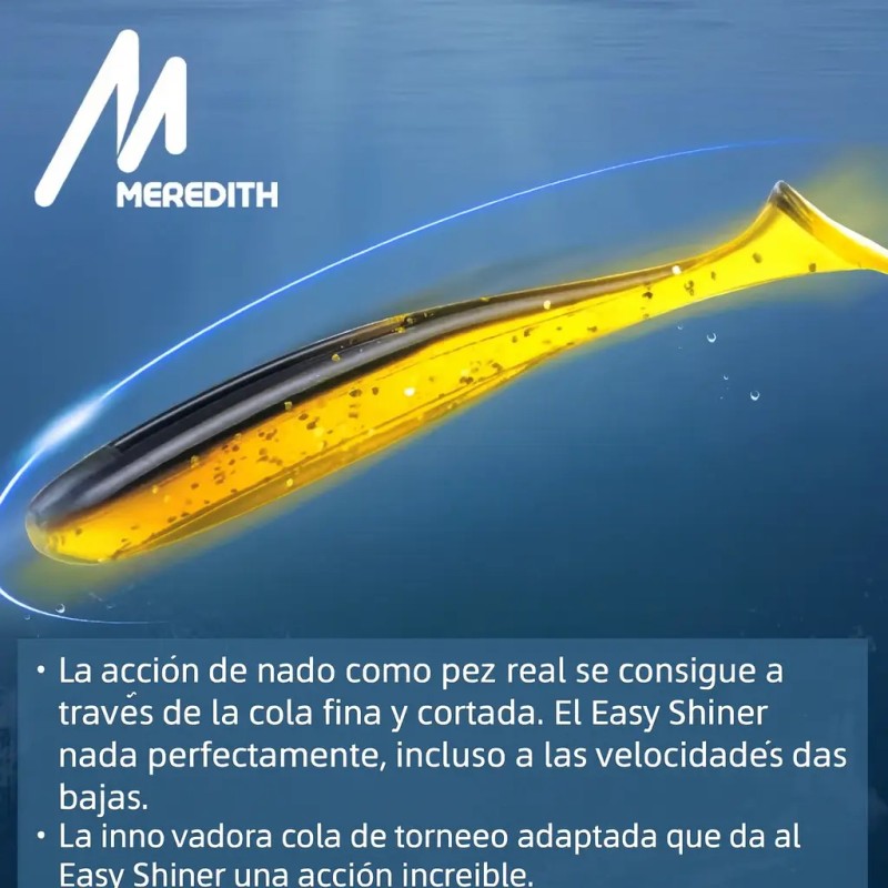 10 Señuelos De Pesca Gomas Cebo Blandos Currican Llamativo