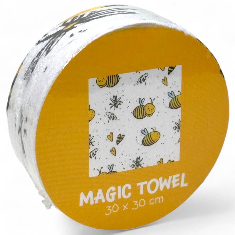 MIJOMA Set of 4 Magic Face Cloths Magic Towel Magic