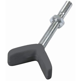 Geuther Y-spindle, for attaching the Easylock + stair protection grid to columns 0048ys, metallic, 2 pack