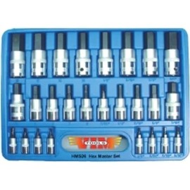 VIM Tools HMS26 Master Hex Driver Set - 26 Piece