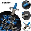 ZUDKSUY Automatic Rabbit Nipple Drinker Kit, 20 Pack Double Pull
