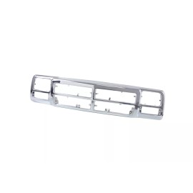 AM-Auto AM New Front Grille Frame For 91-93 Dodge D/W 150 250 350 91 Ramcharger Chrome