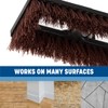 Carlisle FoodService Products 36531027 Swivel Scrub Brush, 8", Rust
