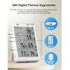 WiFi Hygrometer Thermometer 3 Pack, Digital Smart Temperature Humidity Monitor