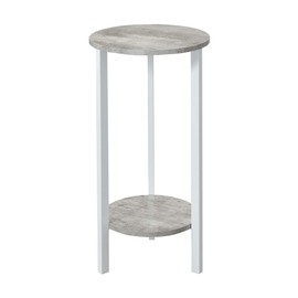Convenience Concepts Graystone 31" Plant Stand, Faux Birch / White