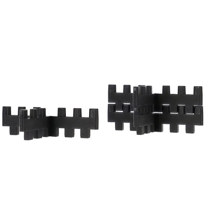 PRODIAMANT Joint Crosses T-Pieces Stackable for Patio Panels Width 4