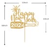 Decoración para tartas de feliz año nuevo 2023, decoraciones de