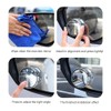 2PCS Suction Cup Car Convex Blind Spot Mirror,360°Adjustable Side Mirror