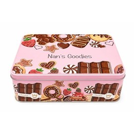 Lunar Shadow Nan's Goodies Pink Gift Tin, Gift for Nan, Mother's Day, Birthday, Christmas