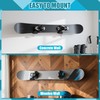 Snowboard Wall Mount,Snowboard Rack Display Ski Rack Wall Mount Solid