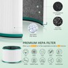 2 Pack HP01 HP02 HEPA Filter Replacement Compatible with Dyson
