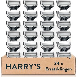Harry’s Rasierklingen für Männer – 24 Ersatzklingen mit Präzisionstrimmer, 5 Anti-Reibungsklingen, Ersatzklingen Rasierer, Rasierklingen für Herren, Nassrasierer Klingen, Rasier Klingen Männer