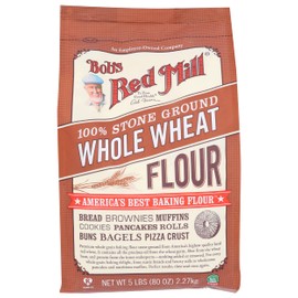 Bob's Red Mill Whole Wheat Flour, 80 Oz