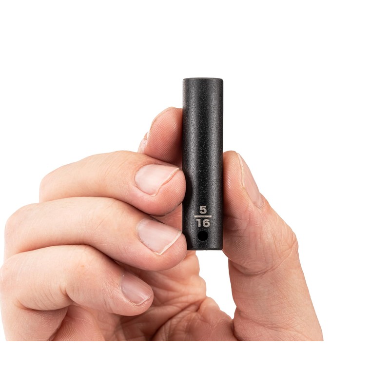 TEKTON 1/4 Inch Drive x 5/16 Inch Deep 12-Point Impact