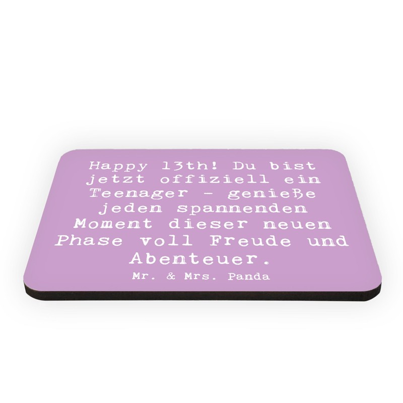 Mr. & Mrs. Panda Magnet Saying 13th Birthday - Gift,