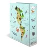 HERMA Lever Arch File Kindergarten Animals with World Map Motif,