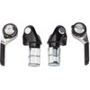 Microshift Bar End Shifter Set, 9-Speed Road, Double/Triple, Shimano Compatible,