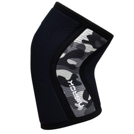 Knee Sleeves (1 Pair), 7mm Neoprene Compression Knee Braces, Great Support for Cross Training, Weightlifting, Powerlifting, Squats, Basketball and More