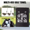 Golf Towel, Funny Golf Gifts for Men, Husband, Boyfriend, Father,