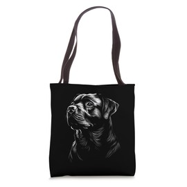 Rottweiler Vector Tote Bag
