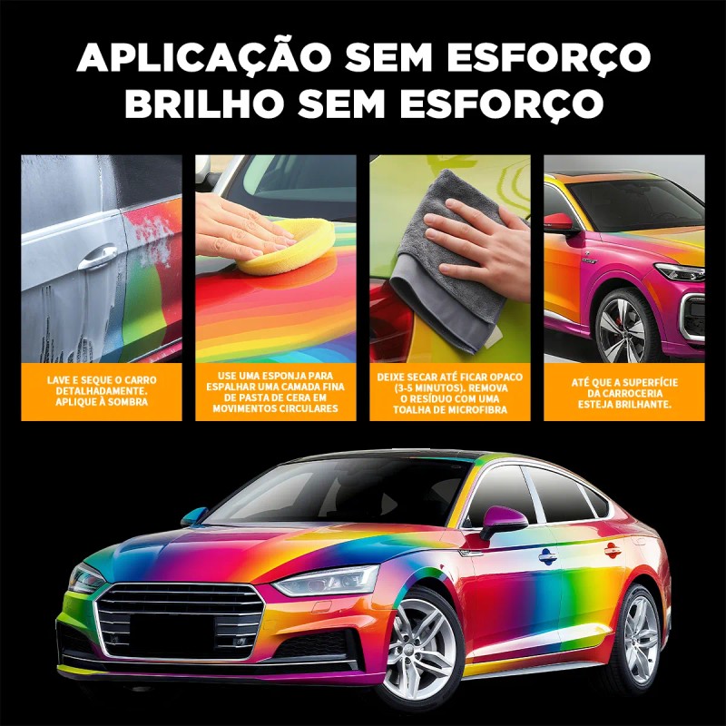 Weica Cera Carn. Dorada 180g Kit Apl.: Brillo Y Protección