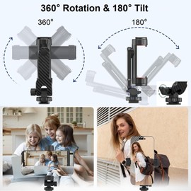 KAMISAFE Phone Tripod Mount Holder Adapter