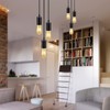Vintage Pendant Light Fitting, Industrial Modern 3-Light Ceiling Pendant Lighting