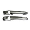 Chrome Exterior Door Handle Cover Overlay for Ford Mustang 2005-2014