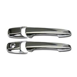 Chrome Exterior Door Handle Cover Overlay for Ford Mustang 2005-2014 2 Doors