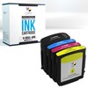 CMYi 88XL Replacement Combo Pack Ink Cartridges for HP OfficeJet