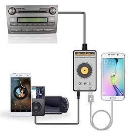 Yomikoo AUX Adapter, Car Audio AUX Input & USB Charging Interface 3.5mm Auxiliary Adapter (2nd Gen) for Toyota Camry 2006-2011, RAV4 2003-2011, Avensis 2003-2011, Corolla 2005-2011, Tacoma 2004-2008