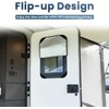 RV Door Window Shade Cover, Sun Blackout Fabric for Camper