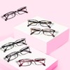 Kerecsen 6-Pack Reading Glasses Blue Light Blocking,Spring Hinge Readers for