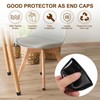 PATIKIL 66mm/2.6" Rubber End Caps, 6 Pcs Screw Caps Covers
