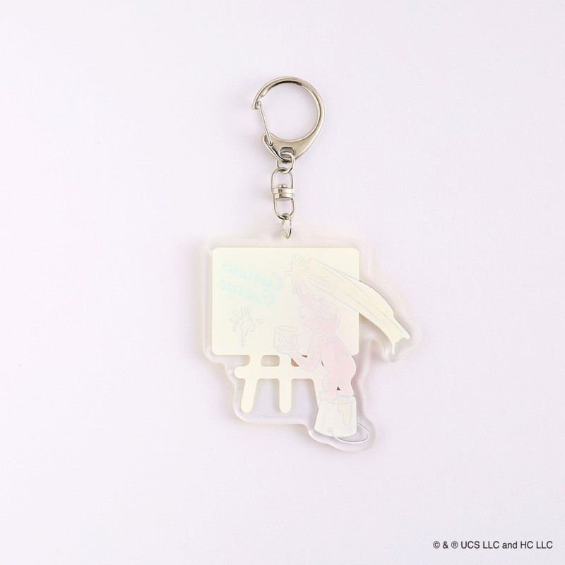 Overglad Curious George Key Chain Acrylic Key Chain Paint CGG-017