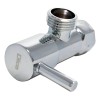 Llave Angular Cromo Con Maneral De Palanca Para Wc Casa