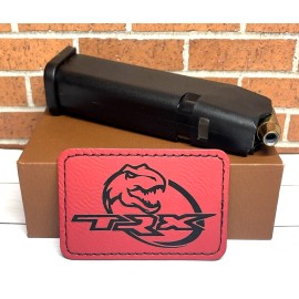 Unbranded Red Leatherette Ram TRX Truck Patch Iron on Adhesive for Hats, Bag, Clothing