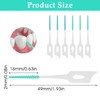 Wanmu 1440 Pieces Dual Purpose Toothpick, Dual-Use Interdental Brushes Soft