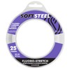 Soft Steel Fluoro-Stretch Stretchable Fluorocarbon Leader Clear 25 Yard Spool-