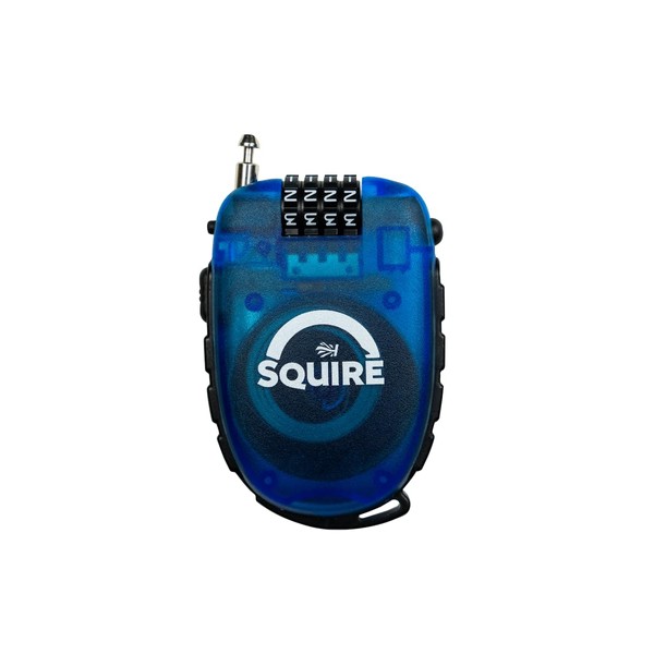 Squire Locks Retrac Max Multi-Use Retractable Cable Lock – 4-Wheel
