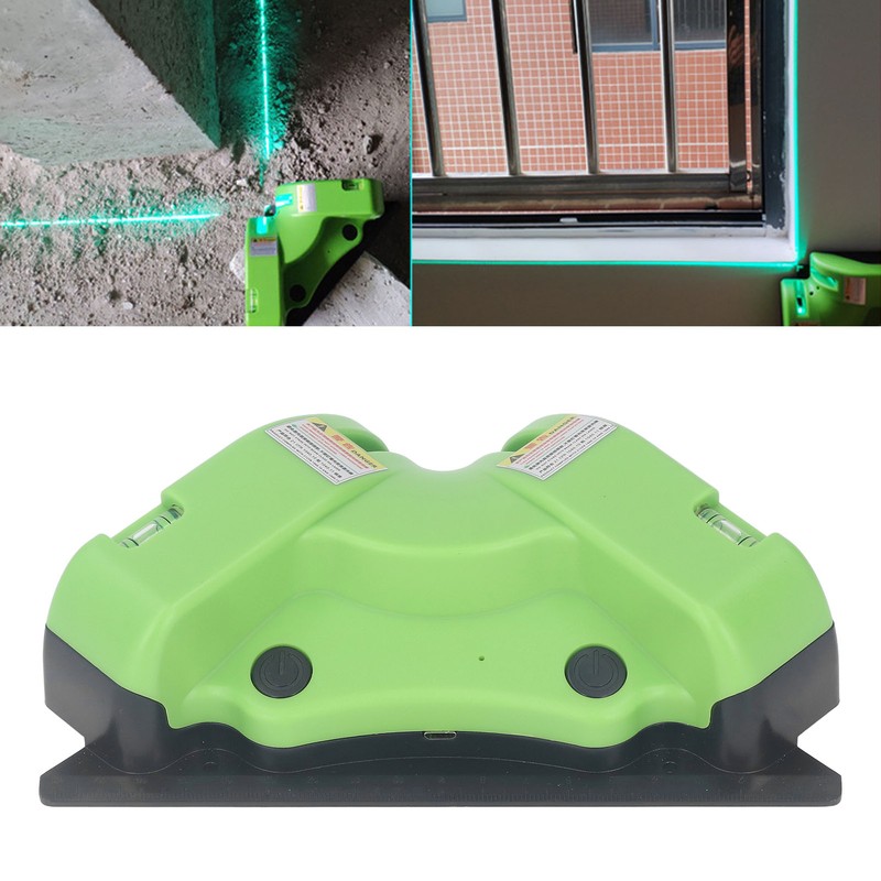 90° Line Level High Accuracy Multifunctional Floor Tile Blue Lighting