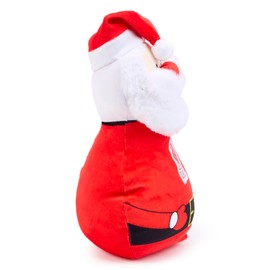 Zappi Co Liverpool FC Santa Claus Plush Toy – Squishy cuddly Father Christmas decoration (25cm height), Liverpool FC red and white. Festive decor, stocking fillers supporters of The Reds