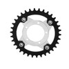 34T 104 BCD Electric Bike Chainring and Adapter for Bafang