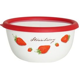 Fuji Hollow Strawberry Mixing Ball, 5.5 inches (14 cm), 0.8 gal (0.8 L), STB-14MB